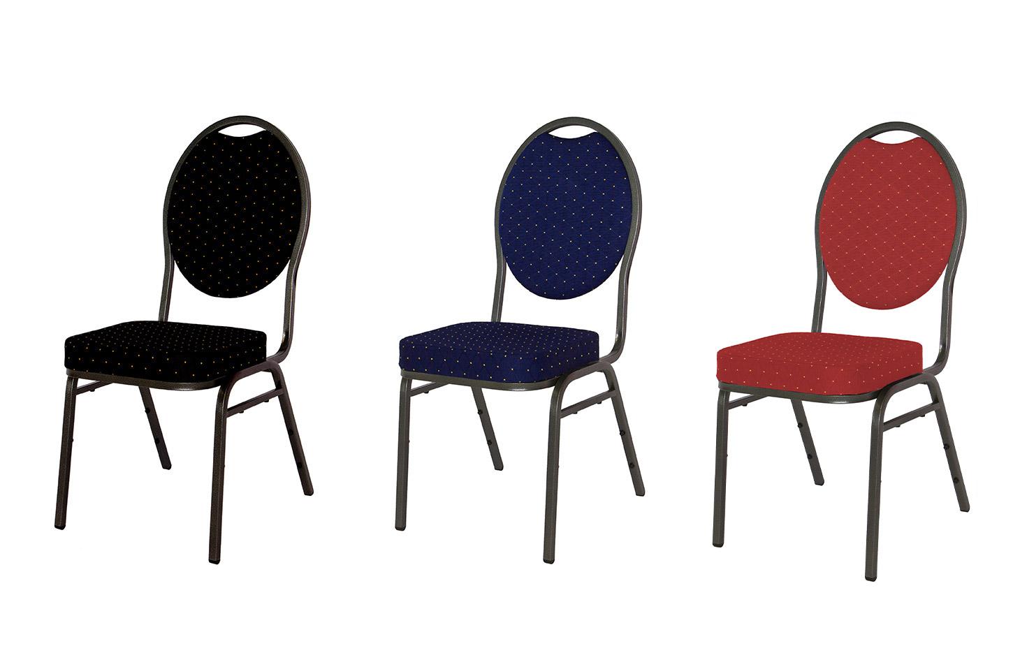Chaise de collectivité en tissu, empilable et chariot de transport, gamme Siège de style, mobilier de bureau France Bureau