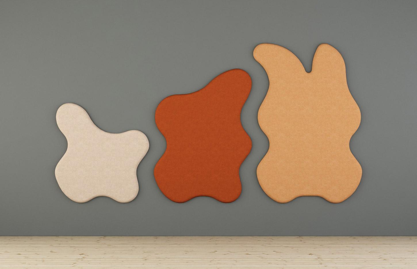 Cloison amovible bureau forme puzzle en mousse polyether acoustique, gamme Silence polaire puzzle - France Bureau
