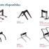 différentes typologies de piètement  - Gamme Storo poutre - France Bureau