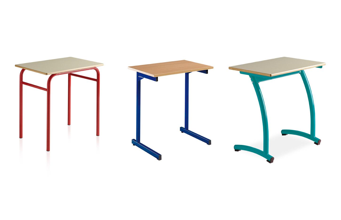 Tables scolaires hauteur fixe ou réglable, Fabrication Française, gamme Sumac, mobilier de bureau France Bureau