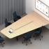 Table de conférence sur mesure avec électrifications, gamme Syvari - France Bureau
