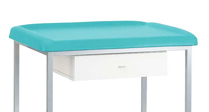 Déclinaisons & tarifs Table pédiatrie tiroirs Table d\'examen pédiatrique