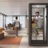 Cabine acoustique Tablium pour bureau avec isolation phonique et aménagement intérieur intégré