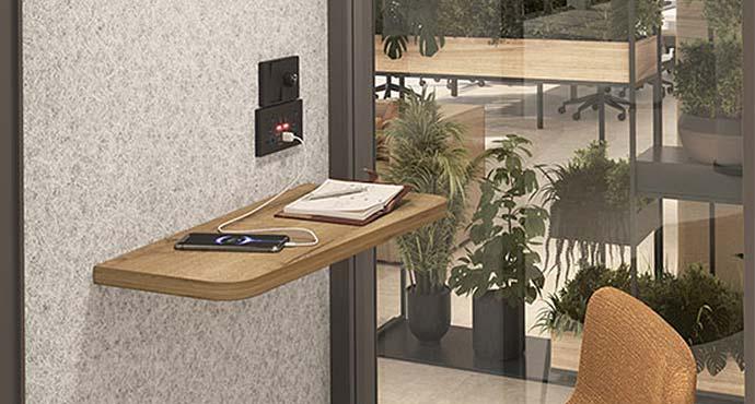 Déclinaisons & tarifs Tablium 1 place Cabine acoustique