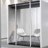 Cabine acoustique 2 places en tissu acoustique avec éclairage et ventilation, gamme Tahoe 2 places, France Bureau