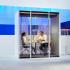 Cabine acoustique 2 places en tissu acoustique avec éclairage et ventilation, gamme Tahoe 2 places, France Bureau