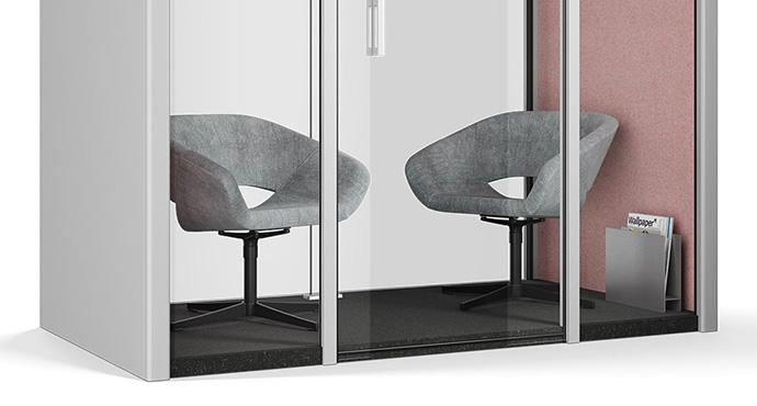 Description Tahoe 2 places Cabine acoustique