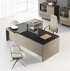 Thorens verre Bureau direction