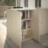 Armoires de bureau en bois, portes battantes bois ou verre, gamme Tirso - France Bureau