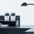 Lampe de bureau interrupteur tactile et port usb, gamme Utah, mobilier de bureau France Bureau