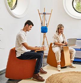 Vaccarès Pouf d’accueil