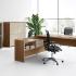 Bureau direction avec retour suspendu ou de rangement, gamme Vanoise Classic - France Bureau