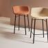 Tabouret et tabouret haut de bar 4 pieds ou pieds colonnes, gamme Varone, France Bureau