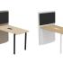 Table multimédia avec top-access plateau mélaminé, gamme Vecchio - France Bureau