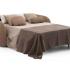 Canapé-lit convertible déplié avec parure de lit pour couchage d\'appoint, gamme Venasque - France Bureau