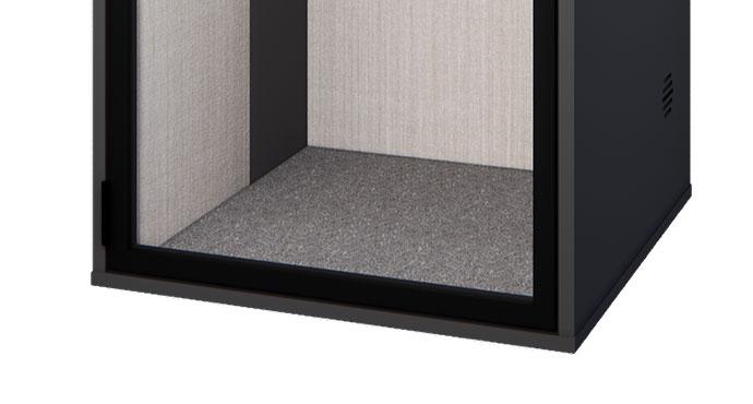 Description Verdon 1 place Cabine acoustique
