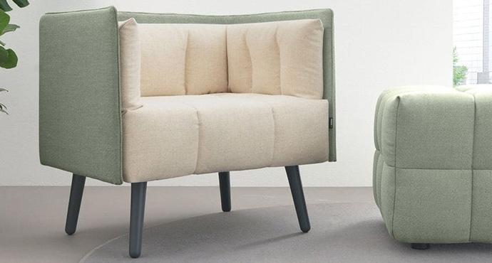 Description Wylie Fauteuil d\'accueil