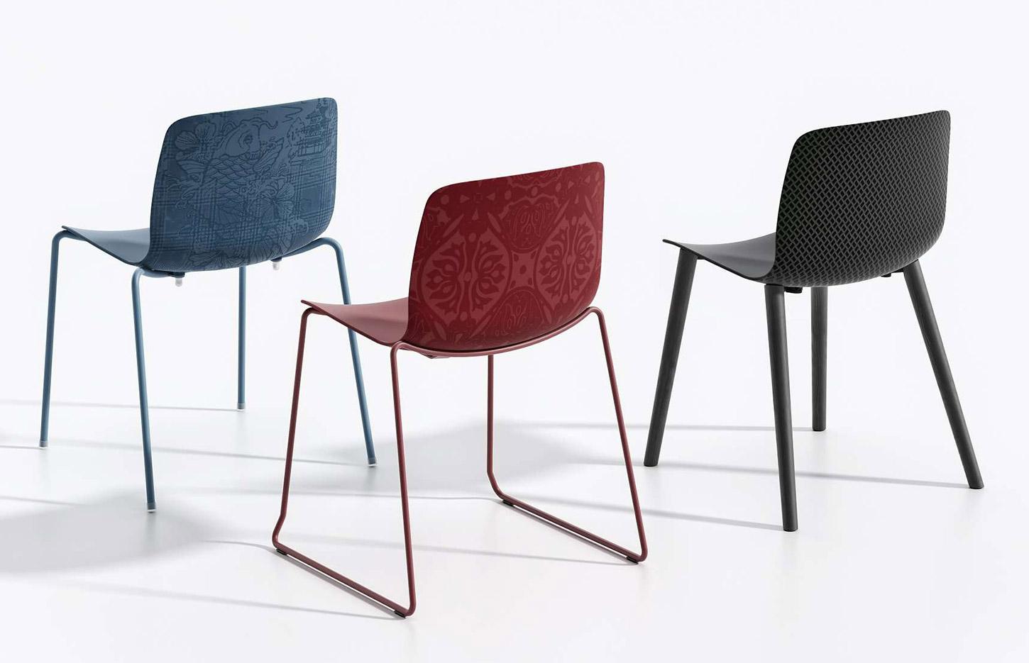 Chaise de collectivité coque polypro ou tapissée, chaise ou tabouret, gamme Yengo - France Bureau