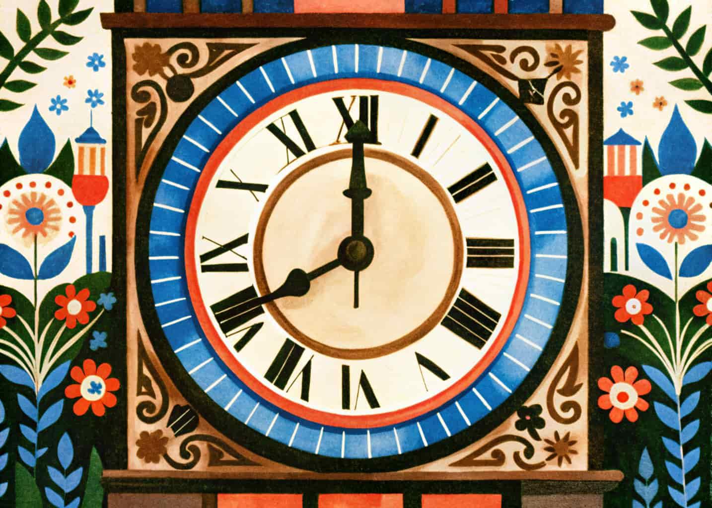 Image d\'une horloge symbole de gain du temps
