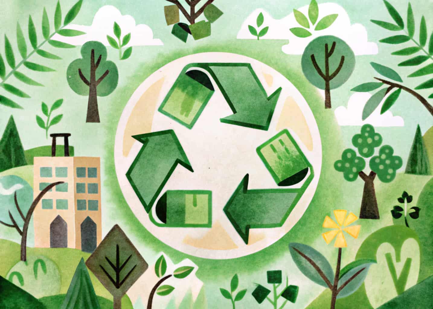 Recyclage, réemploi et réutilisation grâce au leasing